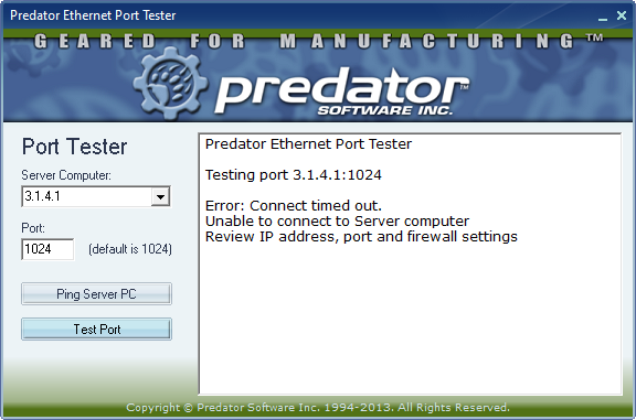 Predator Ethernet Port Tester v10 Release History